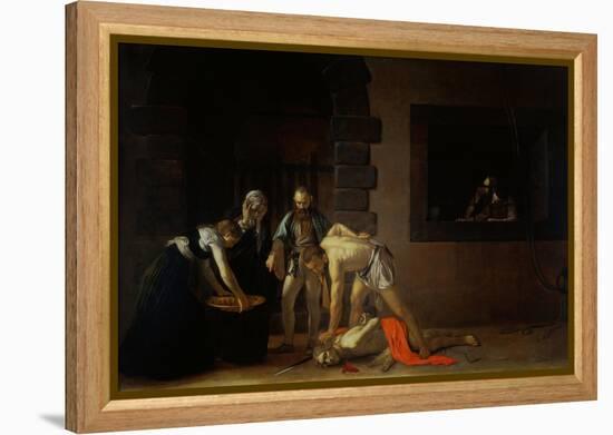 Decollation of the Baptist-Caravaggio-Framed Premier Image Canvas