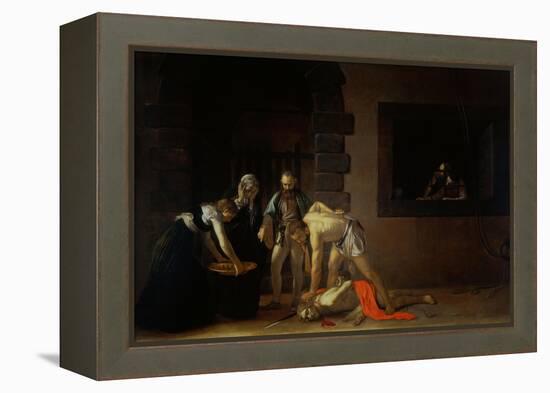 Decollation of the Baptist-Caravaggio-Framed Premier Image Canvas