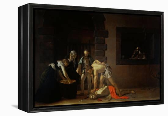 Decollation of the Baptist-Caravaggio-Framed Premier Image Canvas