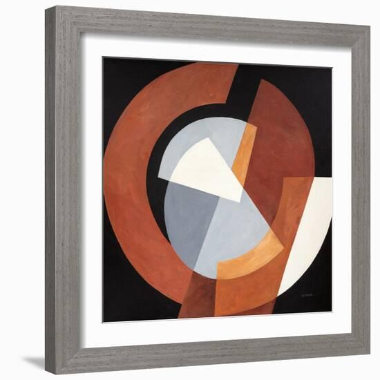 Deconstructed I-Mike Schick-Framed Art Print