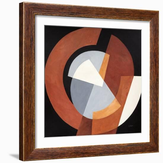 Deconstructed I-Mike Schick-Framed Art Print