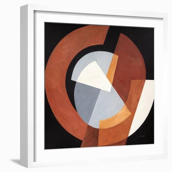 Deconstructed I-Mike Schick-Framed Art Print