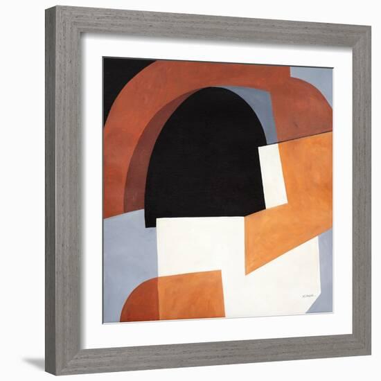 Deconstructed II-Mike Schick-Framed Art Print