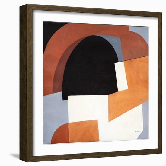 Deconstructed II-Mike Schick-Framed Art Print