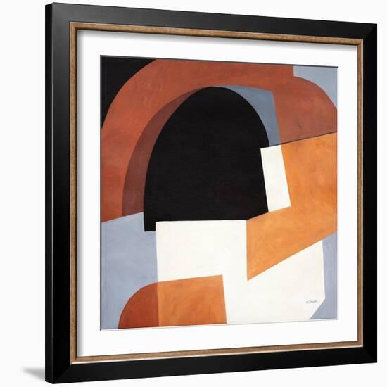 Deconstructed II-Mike Schick-Framed Art Print