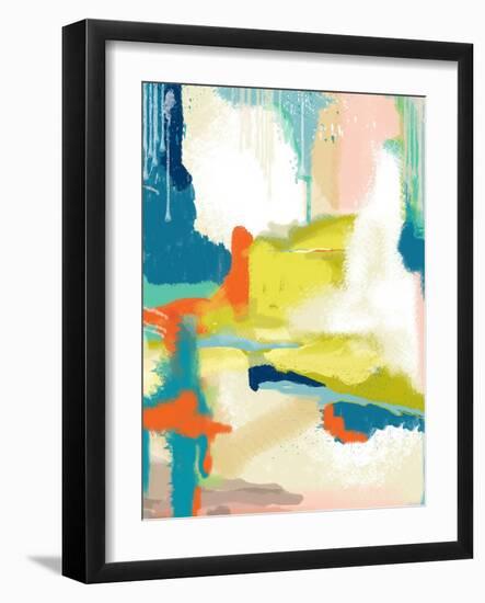 Deconstructed Landscape 2-Jan Weiss-Framed Premium Giclee Print