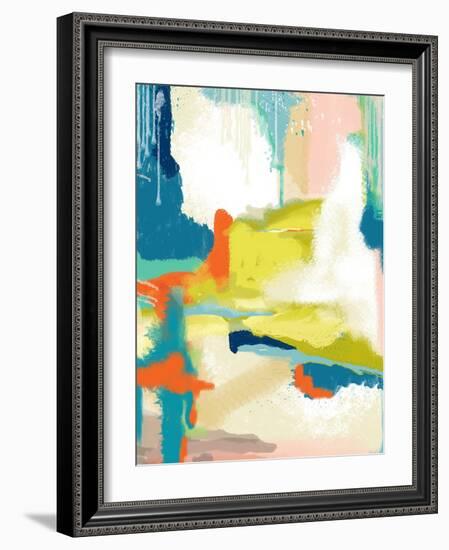 Deconstructed Landscape 2-Jan Weiss-Framed Premium Giclee Print