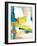 Deconstructed Landscape 2-Jan Weiss-Framed Art Print