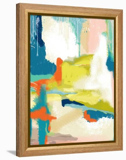 Deconstructed Landscape 2-Jan Weiss-Framed Stretched Canvas