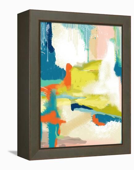 Deconstructed Landscape 2-Jan Weiss-Framed Stretched Canvas