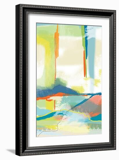 Deconstructed Landscape 4-Jan Weiss-Framed Art Print