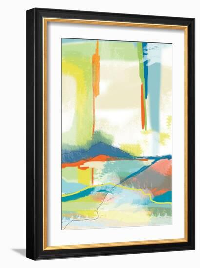 Deconstructed Landscape 4-Jan Weiss-Framed Art Print