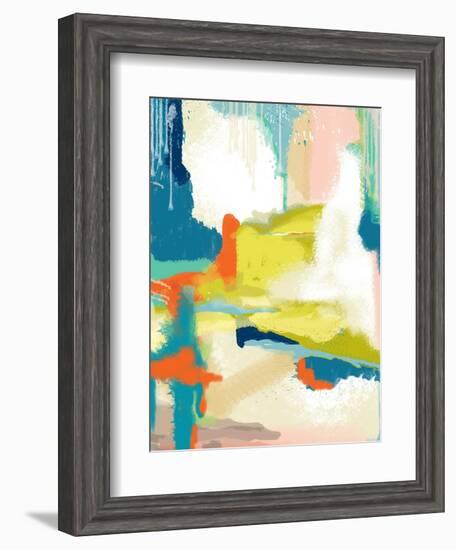 Deconstructed Landscape II-Jan Weiss-Framed Art Print