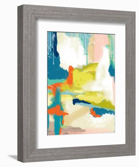 Deconstructed Landscape II-Jan Weiss-Framed Art Print