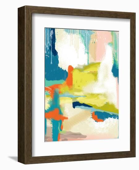 Deconstructed Landscape II-Jan Weiss-Framed Art Print