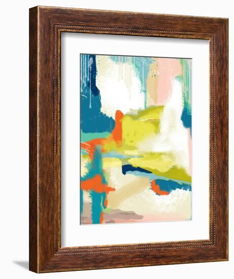 Deconstructed Landscape II-Jan Weiss-Framed Art Print