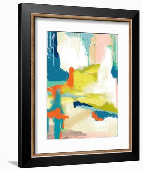 Deconstructed Landscape II-Jan Weiss-Framed Art Print