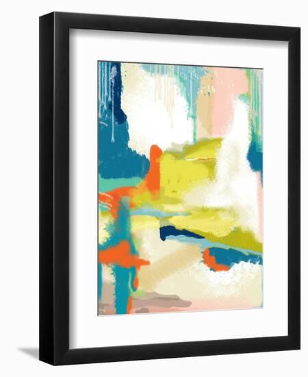 Deconstructed Landscape II-Jan Weiss-Framed Art Print