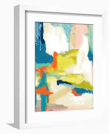 Deconstructed Landscape II-Jan Weiss-Framed Art Print