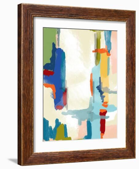 Deconstructed Landscape-Jan Weiss-Framed Art Print