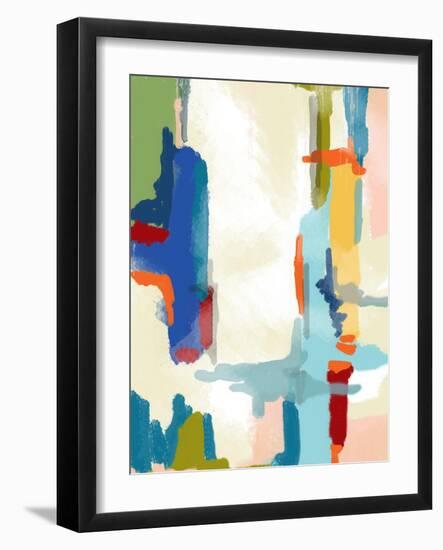 Deconstructed Landscape-Jan Weiss-Framed Art Print