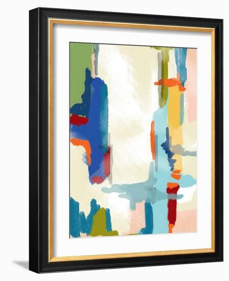 Deconstructed Landscape-Jan Weiss-Framed Art Print