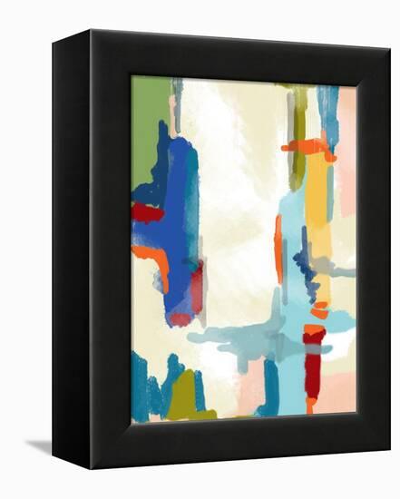 Deconstructed Landscape-Jan Weiss-Framed Stretched Canvas