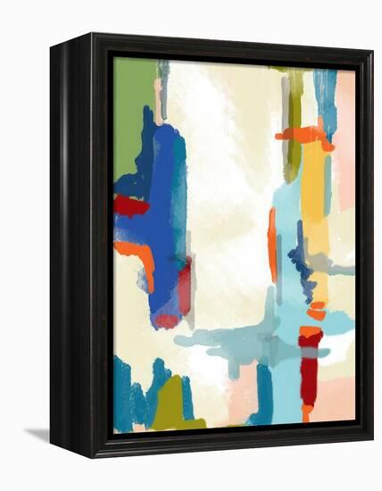 Deconstructed Landscape-Jan Weiss-Framed Stretched Canvas