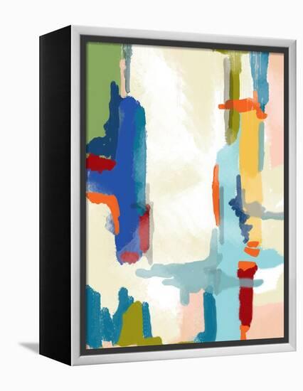 Deconstructed Landscape-Jan Weiss-Framed Stretched Canvas