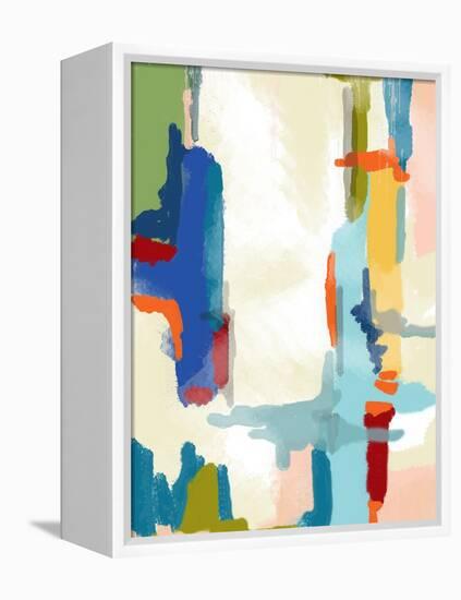 Deconstructed Landscape-Jan Weiss-Framed Stretched Canvas