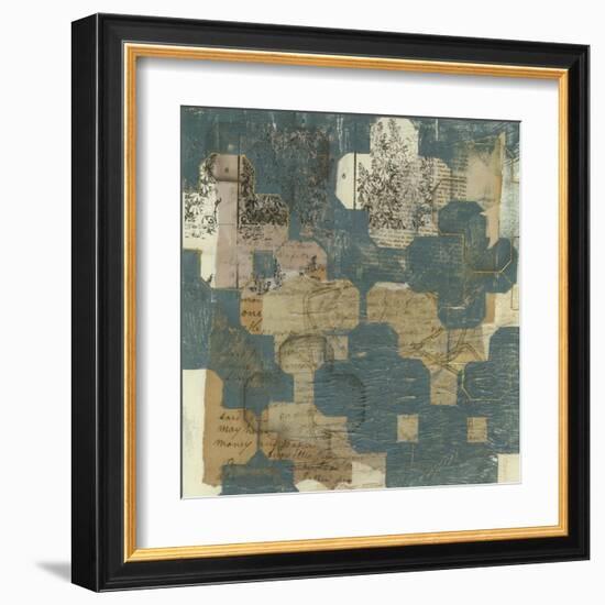 Deconstructed Quatrefoil I-Jennifer Goldberger-Framed Art Print