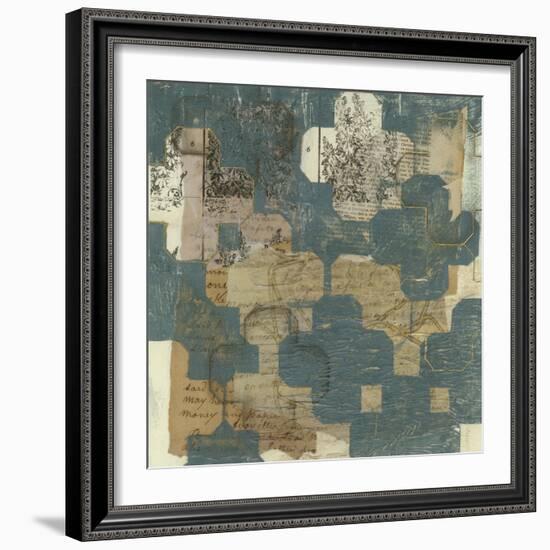 Deconstructed Quatrefoil I-Jennifer Goldberger-Framed Art Print