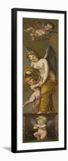 Décor du salon de la Richesse de l'hôtel de Lannoy : Les Plaisirs-Pierre Paul Prud'hon-Framed Giclee Print