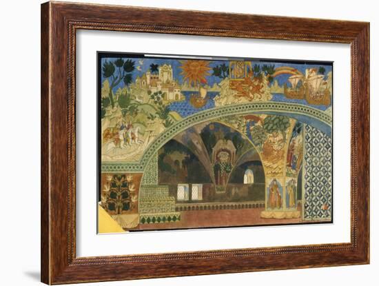 Decor Pour L'opera  Sadko  De Nicolas (Nikolai) Rimski Korsakov (Rimski-Korsakov) (1844-1908). Oeuv-Ivan Bilibin-Framed Giclee Print