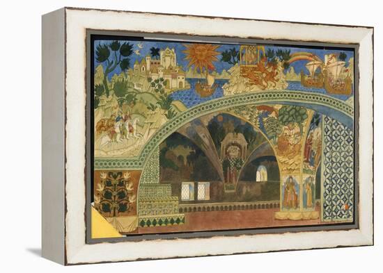 Decor Pour L'opera  Sadko  De Nicolas (Nikolai) Rimski Korsakov (Rimski-Korsakov) (1844-1908). Oeuv-Ivan Bilibin-Framed Premier Image Canvas