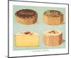 Decorated Gateaux, Chocolate-null-Mounted Art Print