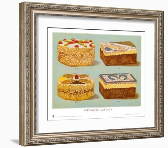 Decorated Gateaux, Occasion-null-Framed Art Print