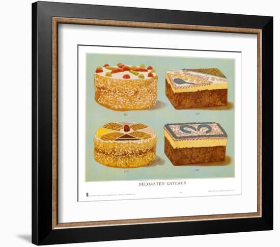 Decorated Gateaux, Occasion-null-Framed Art Print