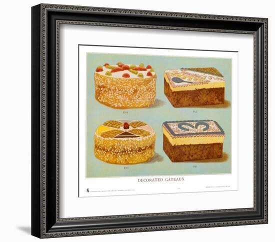 Decorated Gateaux, Occasion-null-Framed Art Print