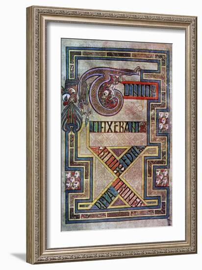 Decorated Page, 800 Ad-null-Framed Giclee Print