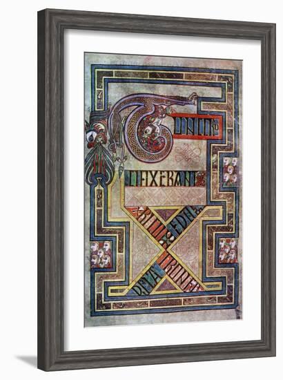 Decorated Page, 800 Ad-null-Framed Giclee Print