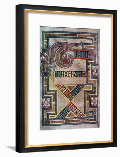 Decorated Page, 800 Ad-null-Framed Giclee Print