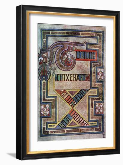 Decorated Page, 800 Ad-null-Framed Giclee Print