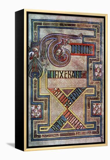 Decorated Page, 800 Ad-null-Framed Premier Image Canvas