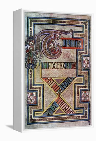 Decorated Page, 800 Ad-null-Framed Premier Image Canvas