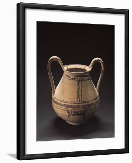 Decorated Vase, Italiot Pottery from Pisticci, Basilicata, Italy-null-Framed Giclee Print