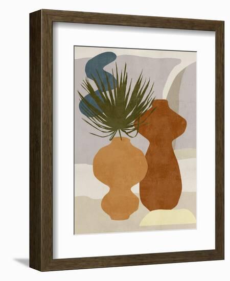 Decorated Vases I-Melissa Wang-Framed Premium Giclee Print