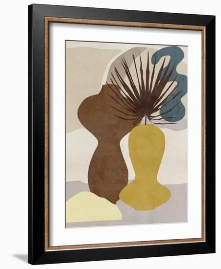 Decorated Vases IV-Melissa Wang-Framed Art Print