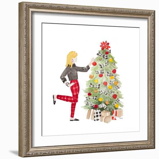 Decorating Christmas I-Lanie Loreth-Framed Art Print