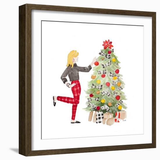 Decorating Christmas I-Lanie Loreth-Framed Art Print